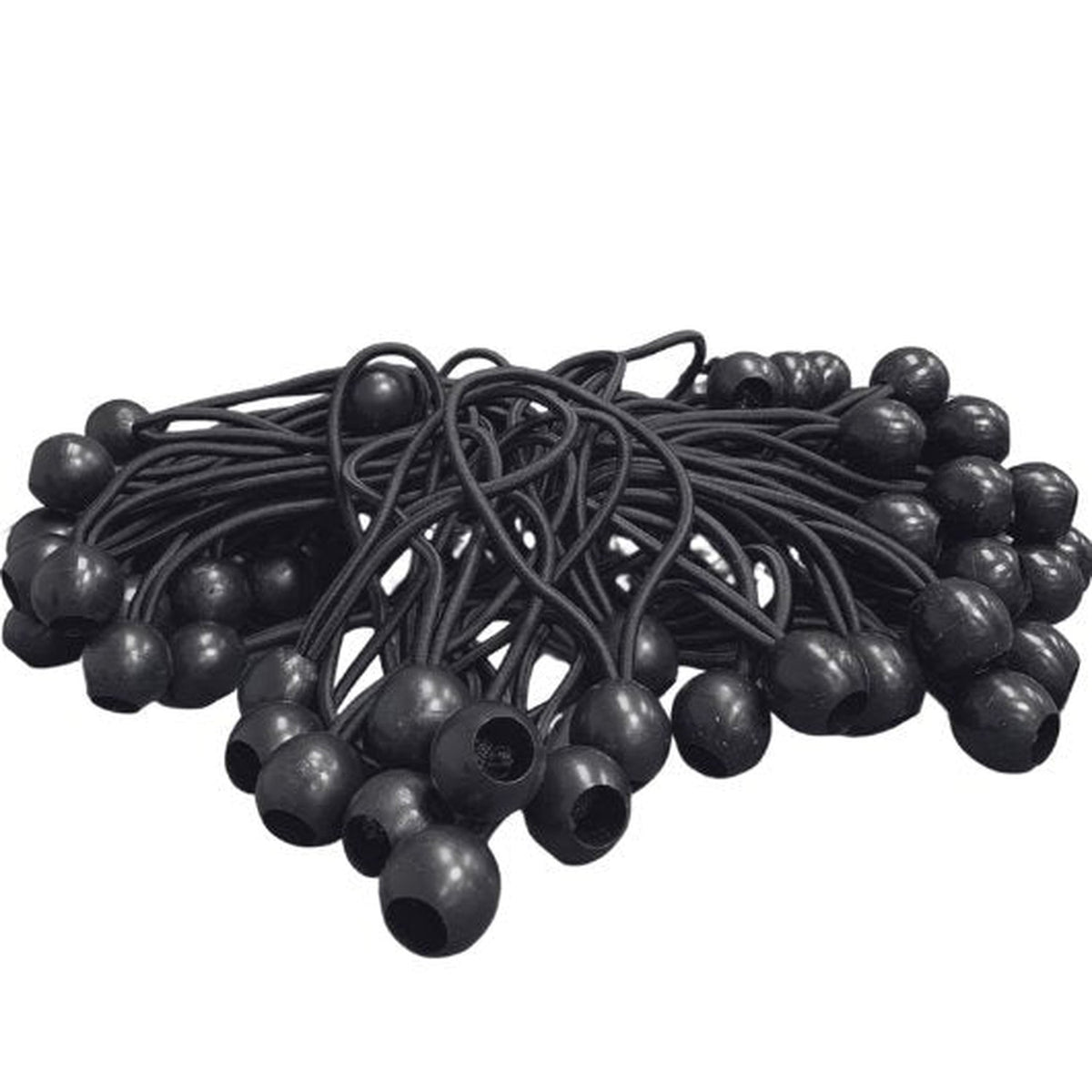 6-Inch Ball Bungees: 50 Count - Image 1