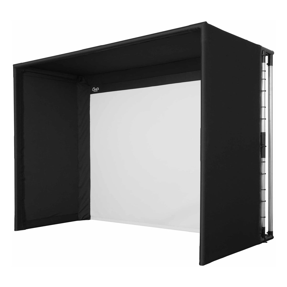 Carl's Place C-Series Pro Golf Simulator Enclosure Kit with Impact Screen - Image 1