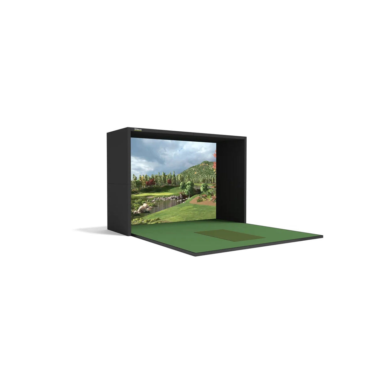 SimBooth 1 Golf Simulator Enclosure - Image 1