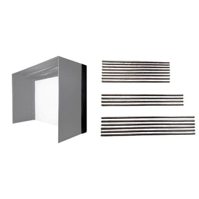 Carl's Place Back Cover Pipe Kit for DIY Golf Simulator Enclosure - Image 1