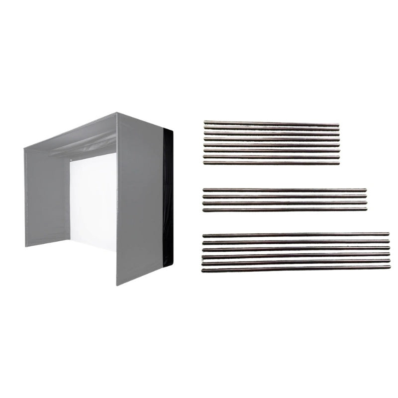 Carl's Place Back Cover Pipe Kit for DIY Golf Simulator Enclosure - Image 1