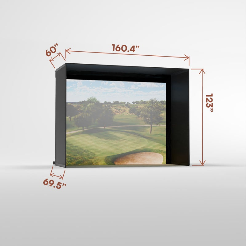 Carl's Place C-Series Pro Golf Simulator Enclosure Package - Image 8