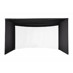 Carl's Place Curved Golf Simulator Enclosure Kit with Impact Screen - Image 3