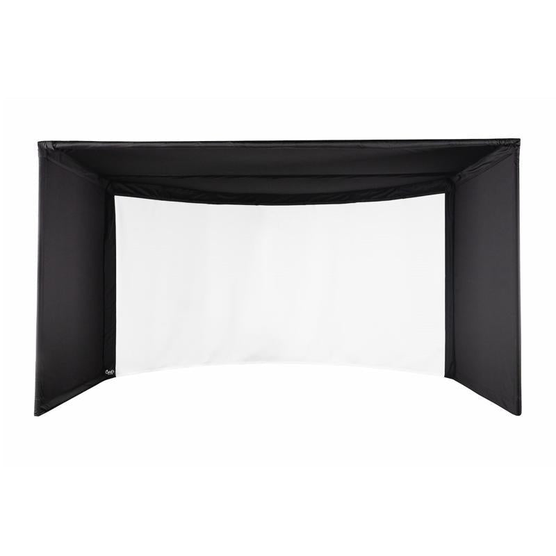 Carl's Place Curved Golf Simulator Enclosure Kit with Impact Screen - Image 3