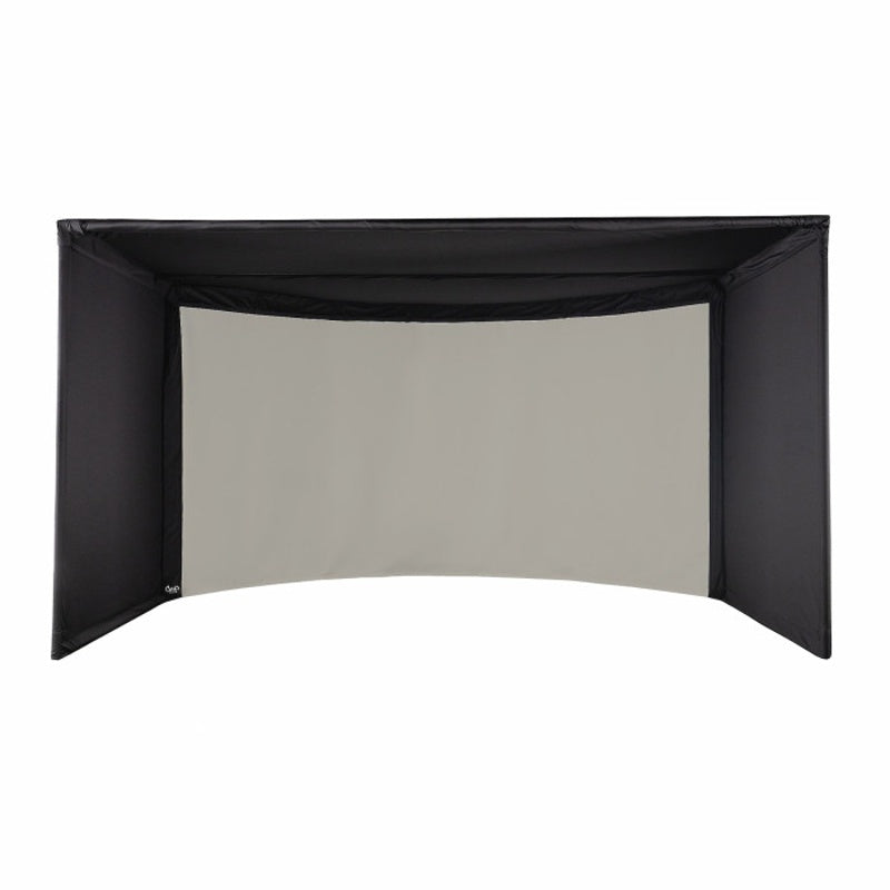 Carl's Place Curved Golf Simulator Enclosure Kit with Impact Screen - Image 6