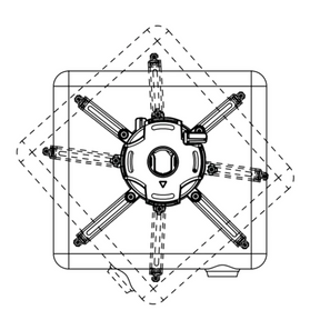 Drop-Mount Projector Mounting Kit 