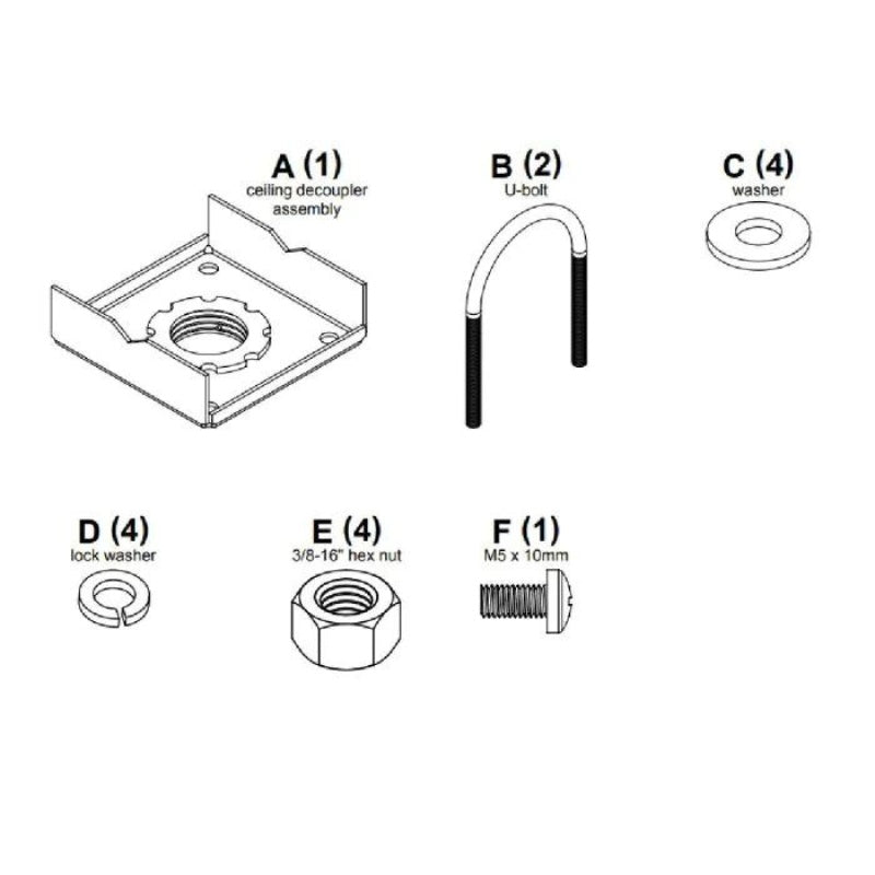 Frame-Mount Projector Mounting Kit - Image 5
