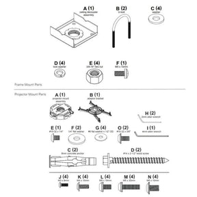 Frame-Mount Projector Mounting Kit - Image 6