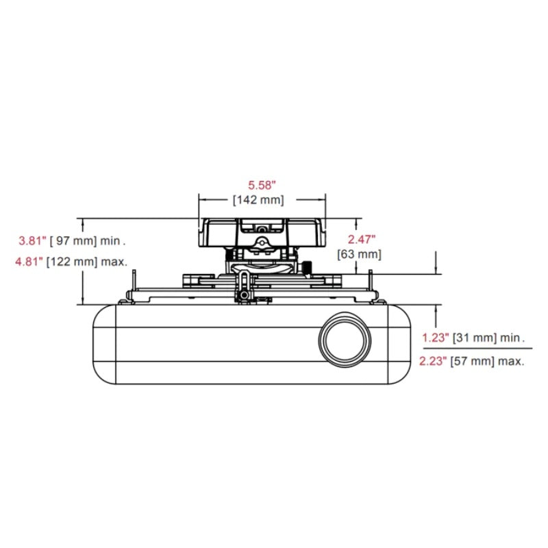 Frame-Mount Projector Mounting Kit - Image 8