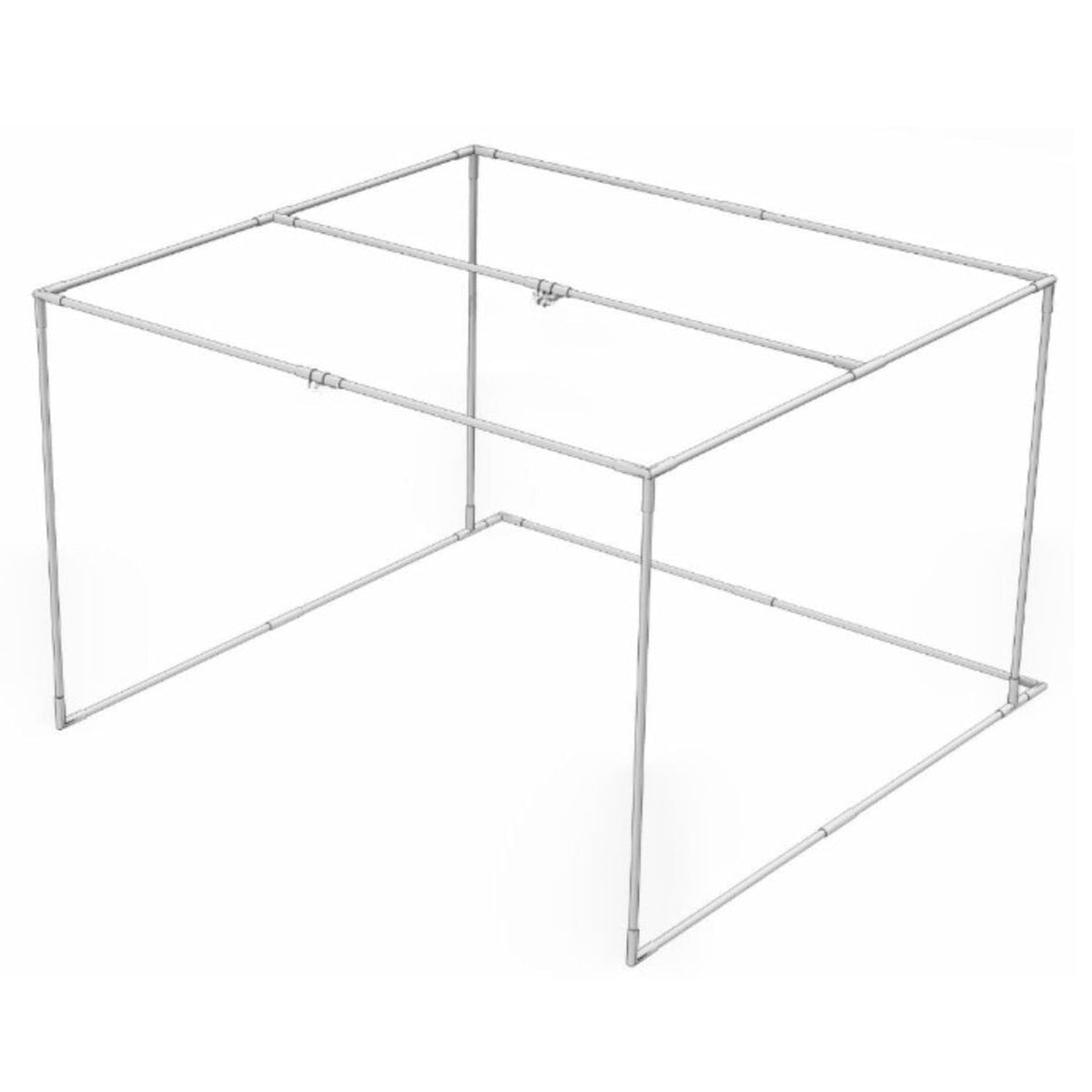 SIGPRO Commercial Enclosure 2" Pipe Frame Kit - Image 2
