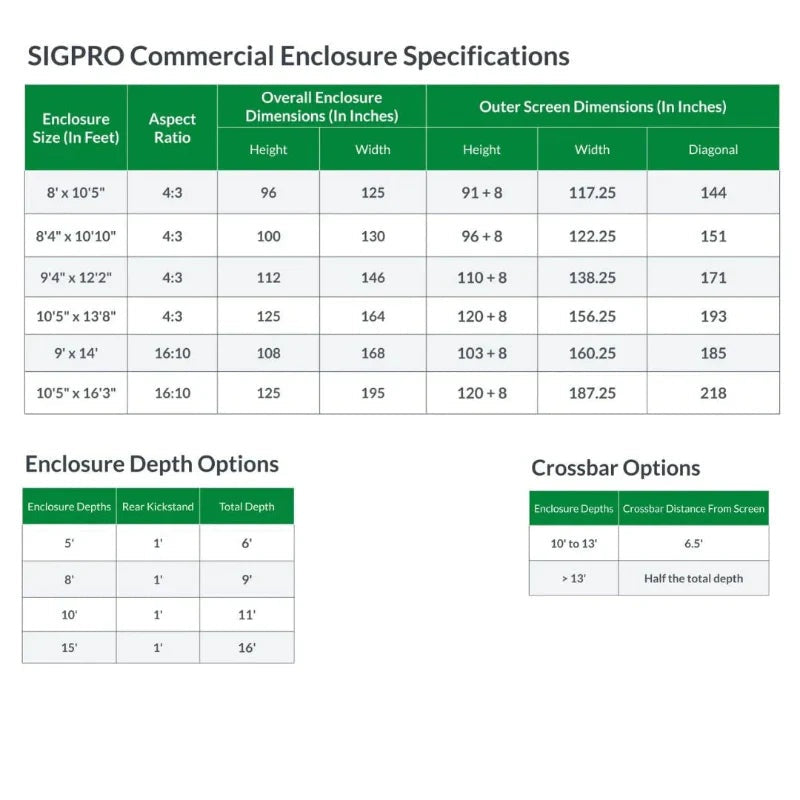SIGPRO Commercial Enclosure - Image 4