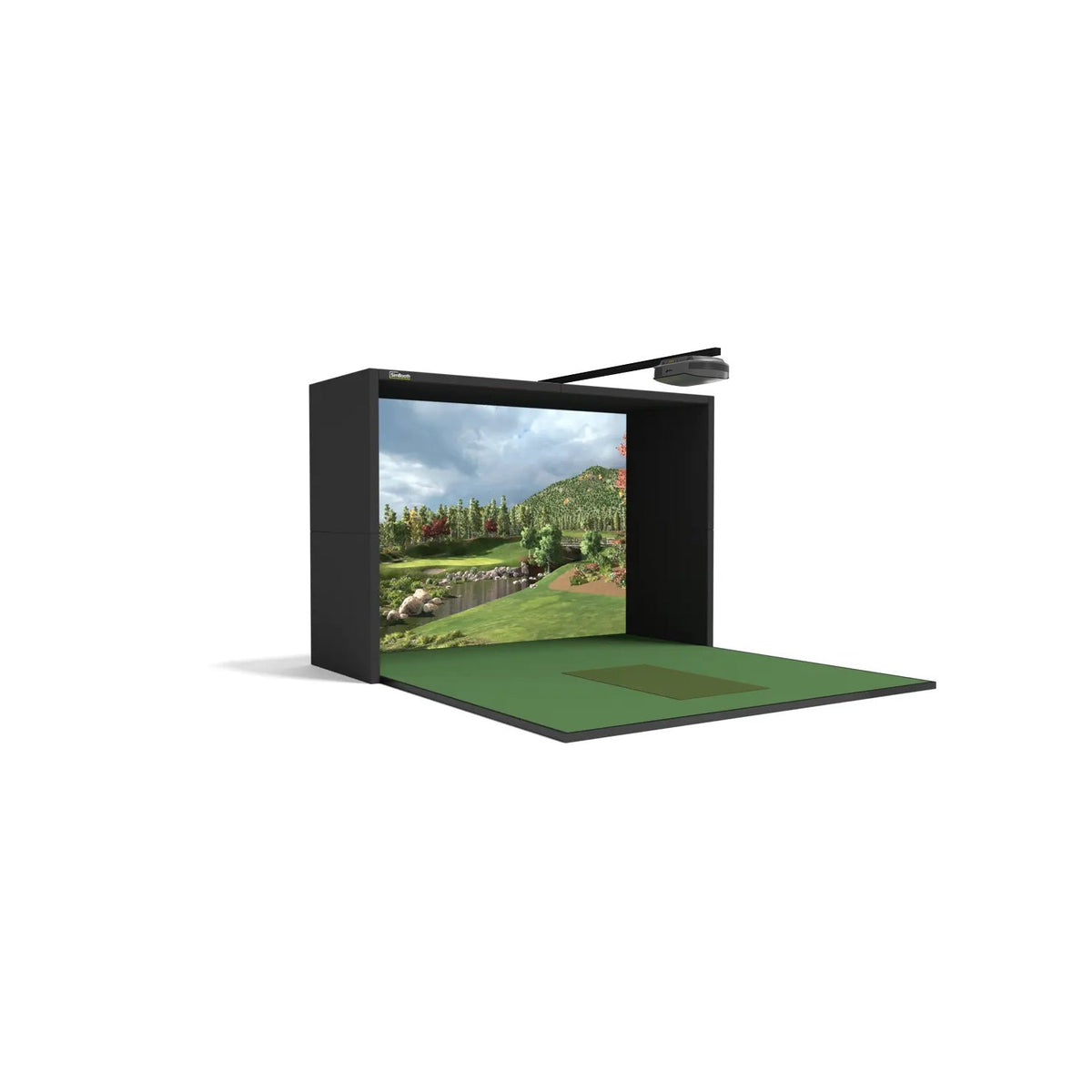 SimBooth 1 Golf Simulator Enclosure - Image 2