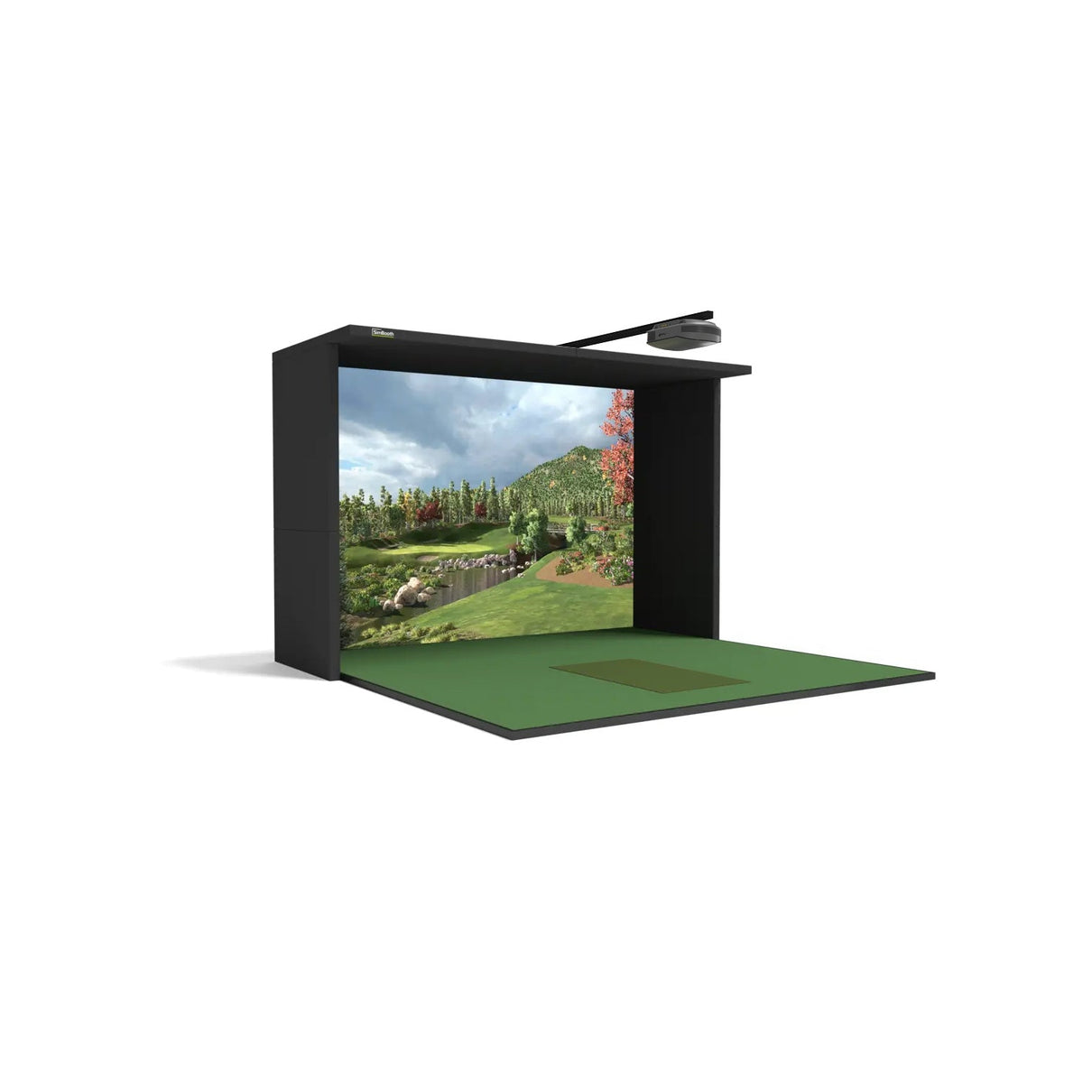 SimBooth 2 Golf Simulator Enclosure - Image 2
