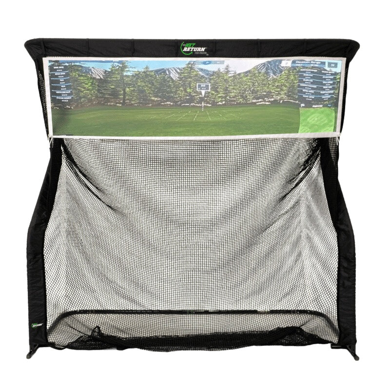 The Net Return Split Screen Golf Simulator Screen - Image 2