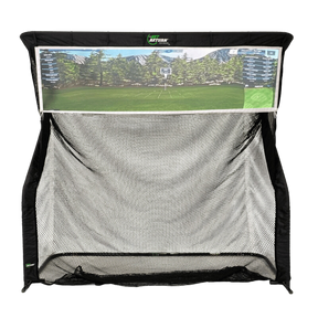 The Net Return Split Screen Golf Simulator Screen 